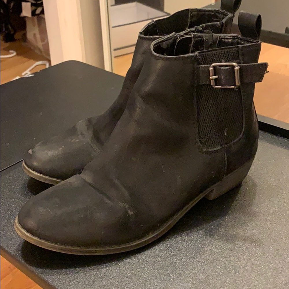 Black booties